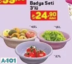 badya set 3'lü badya set 3'lü