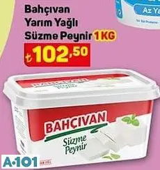 Bahçıvan Yarım Yağlı Süzme Peynir