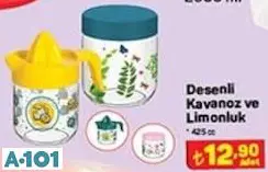 Desenli Kavanoz Ve Limonluk