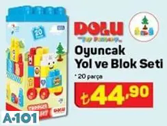 Oyuncak Yol Ve Blok Seti