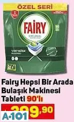 Fairy Hepsi Bir Arada Bulaşık Makinesi Kapsülü