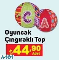 Oyuncak Çıngıraklı Top