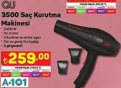 Qu 3500 Saç Kurutma Makinesi