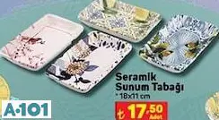 Seramik Sunum Tabağı