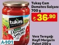 Tukaş Cam Domates Salçası