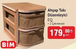 EQ Ahşap Takı Düzenleyici