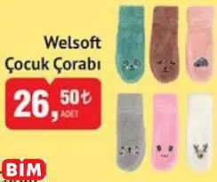 Welsoft  Çocuk Çorabı