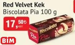 Biscolata Pia Red Velvet Kek
