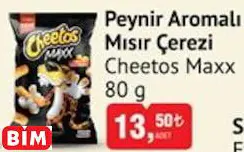 Cheetos Maxx Peynir Aromalı Mısır Çerezi