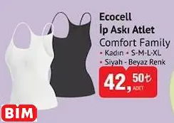 Comfort Family  Ecocell İp Askı Atlet