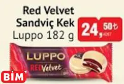 Luppo Red Velvet Sandviç Kek