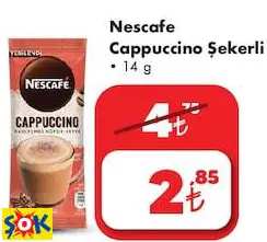 Nescafe Cappuccino Şekerli Kahve