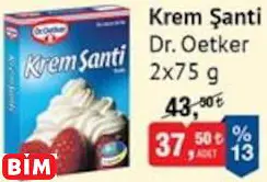 Dr. Oetker   Krem Şanti