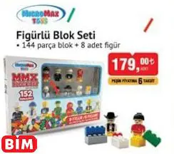 Micromax Toys Figürlü Blok Seti
