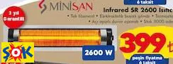 Minisan Infrared SR 2600 Isıtıcı