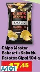 Chips Master Baharatlı Kabuklu Patates Cipsi