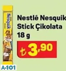 Nestle Nesquik Stick Çikolata