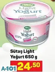 Sütaş Light Yoğurt