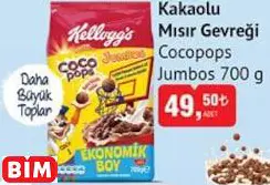 Cocopops  Jumbos  Kakaolu  Mısır Gevreği