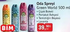 Green World Oda Spreyi