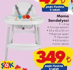 Gokidy Mama Sandalyesi
