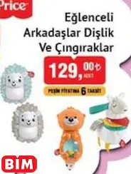 Eğlenceli Arkadaşlar Dişlik Ve Çıngıraklar Oyuncak