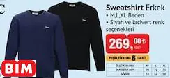 Sweatshirt Erkek