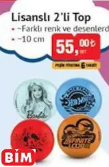 Lisanslı 2'li Top Oyuncak Lisanslı 2'li Top Oyuncak