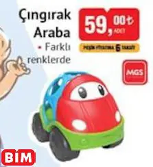 Çıngırak Araba Oyuncak