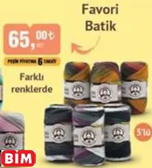 Ören Bayan Yumak Çeşitleri Favori Batik