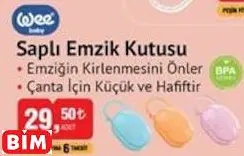 wee Saplı Emzik Kutusu wee Saplı Emzik Kutusu