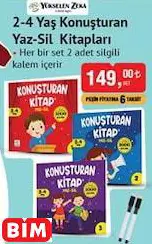 2-4 Yaş Konuşturan Yaz-Sil Kitapları 2-4 Yaş Konuşturan Yaz-Sil Kitapları