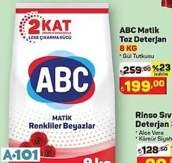 Abc Matik Toz Deterjan