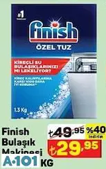 Finish Bulaşık Makinesi Tuzu