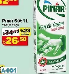 Pınar Süt 1L