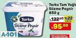 Torku Tam Yağlı Süzme Beyaz Peynir