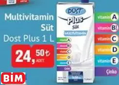 Dost Plus Multivitamin Süt