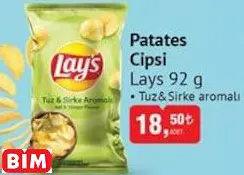 Lays Patates Cipsi