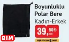 Boyunluklu Polar Bere Boyunluklu Polar Bere