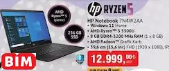 HP RYZEN5 HP Notebook 7N4W2AA / Laptop / Dizüstü Bilgisayar
