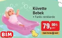 Küvette Bebek Oyuncak