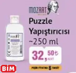 Mozart Puzzle Yapıştırıcısı Mozart Puzzle Yapıştırıcısı