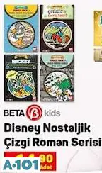 Beta Kids Disney Nostaljik Çizgi Roman Serisi