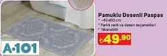 Pamuklu Desenli Paspas