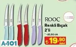Rooc Renkli Bıçak