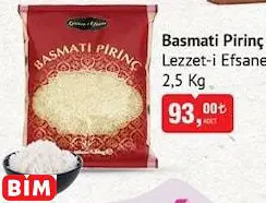 Efsane Basmati Pirinç Lezzet-İ