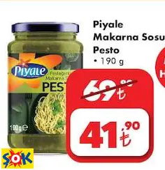 Piyale Makarna Sosu Pesto 190 G