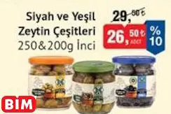 İnci Siyah Ve Yeşil Zeytin Çeşitleri