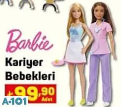 Barbie Kariyer Bebekleri Oyuncak