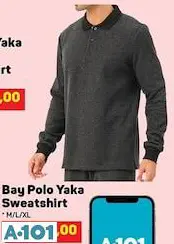 Polo Yaka Sweatshirt Erkek